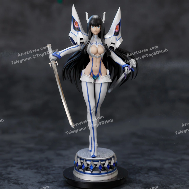 Satsuki Kiryuin – STL 3D Print Model | AssetsFree.com Satsuki kiryuin