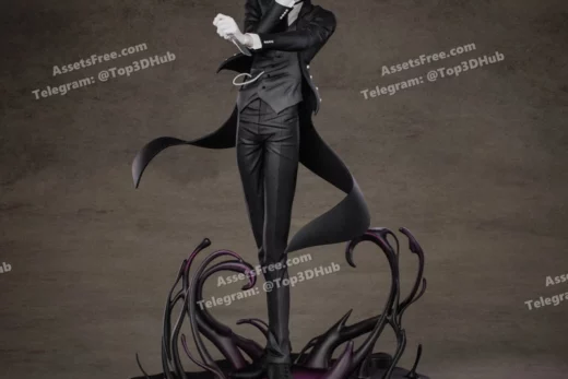 Sebastian michaelis kuroshitsuji shinobu sculpt