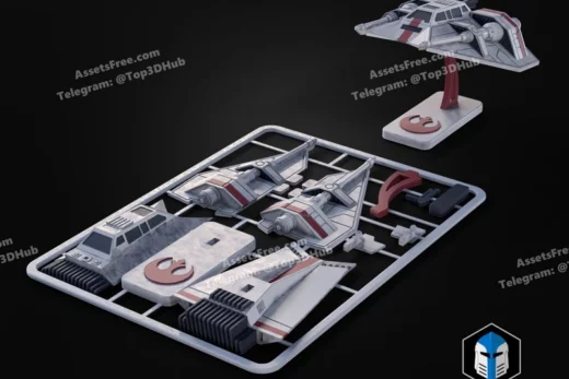 Snowspeeder kit card