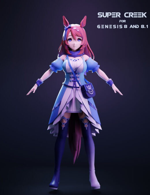 Super creek for genesis 8 and 8.1 female