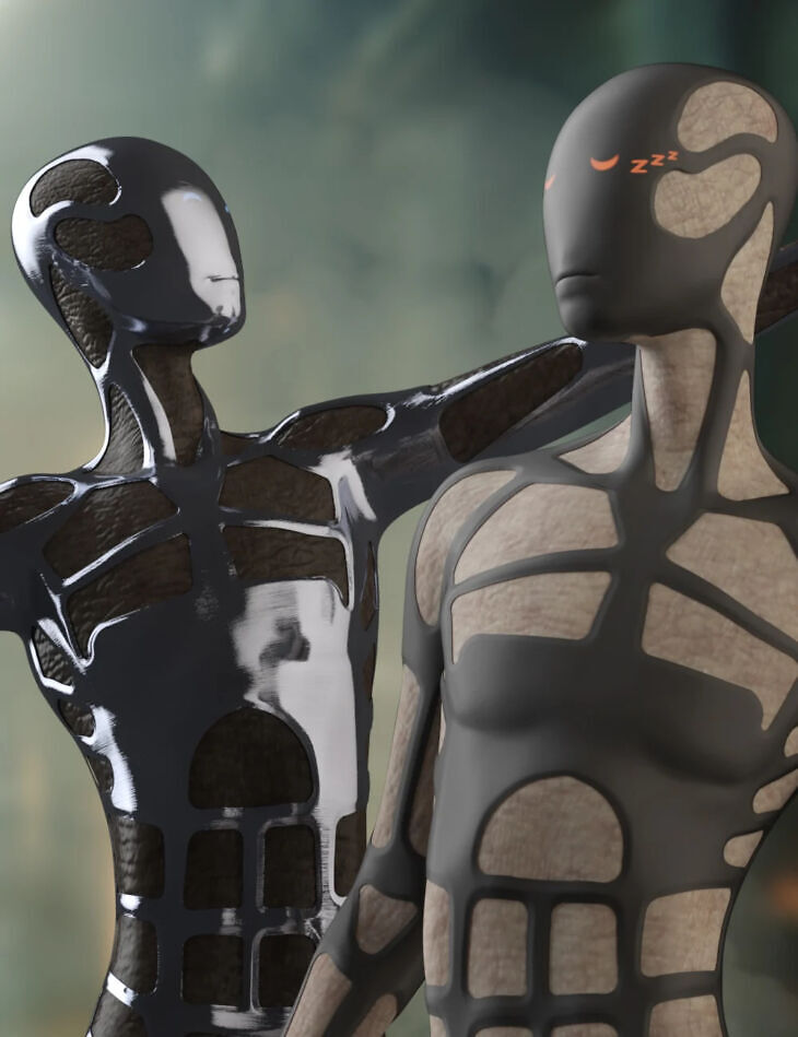 Synthoid for Genesis 9 – STL 3D Print Model | AssetsFree.com Synthoid for genesis 9