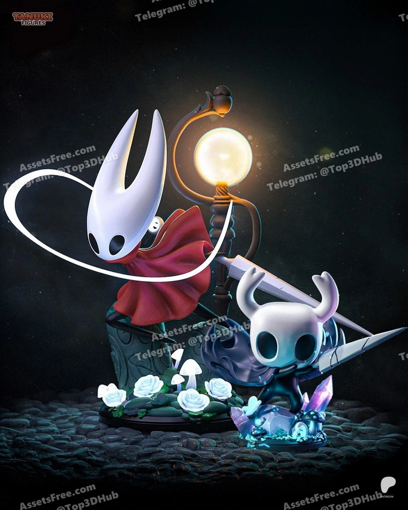 Tanuki figures hornet