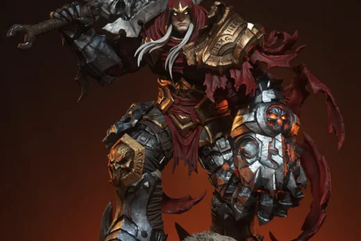 Tanuki figures war fullsize