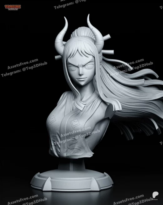 Tanuki figures yamato bust