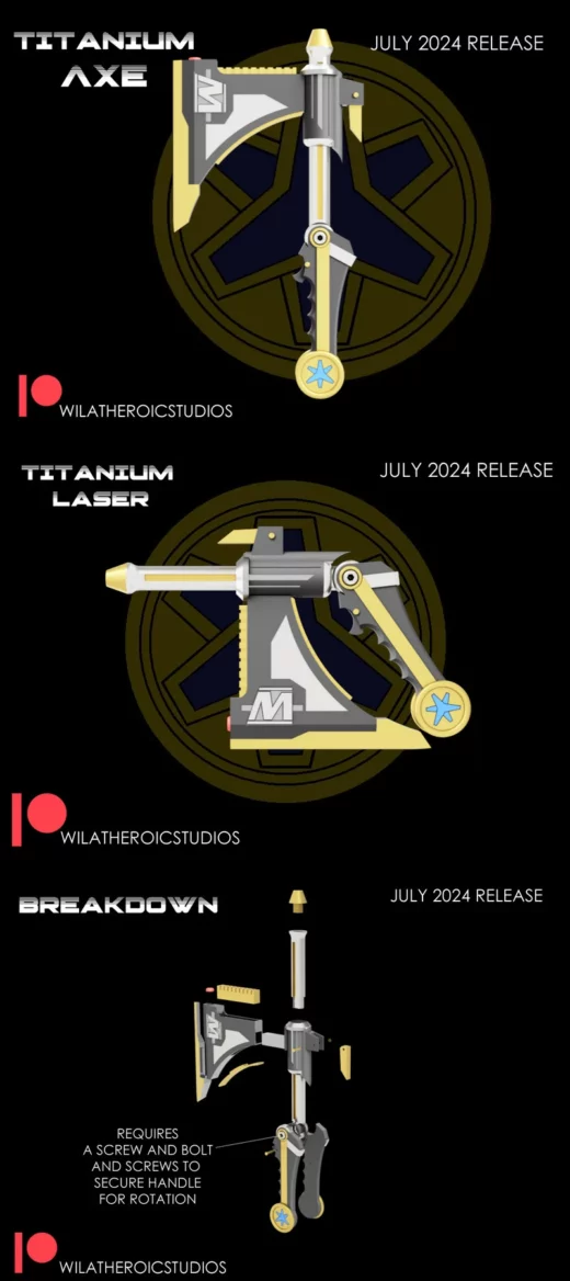 Titanium laser