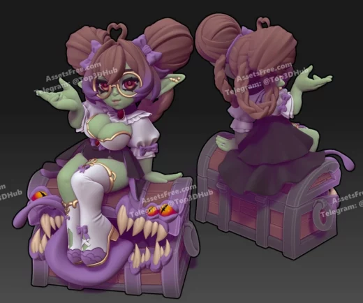 Twin goddess 2025 09 podge the goblin