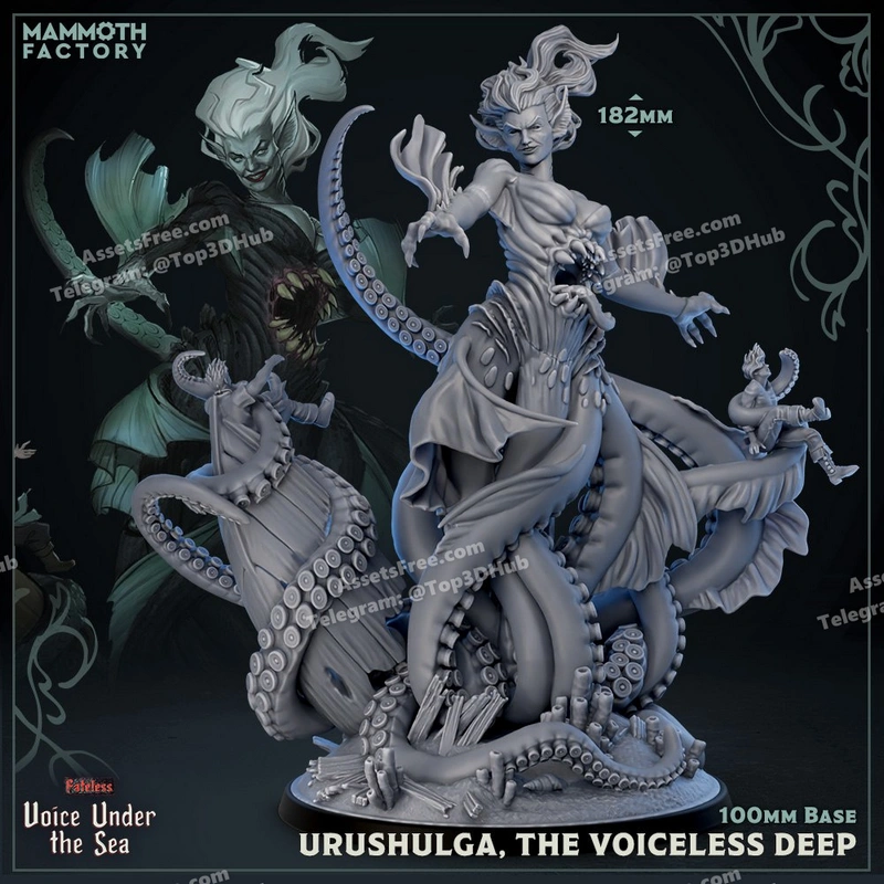 Urushulga of the voiceless deep (100mm)