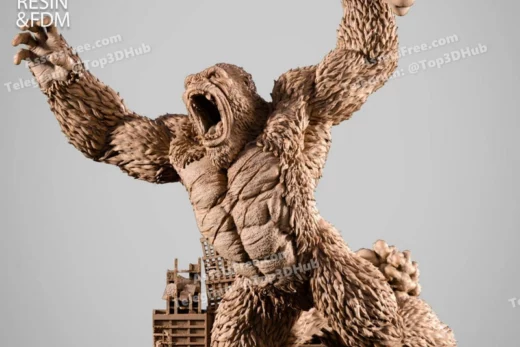 Wicked kong sculpture