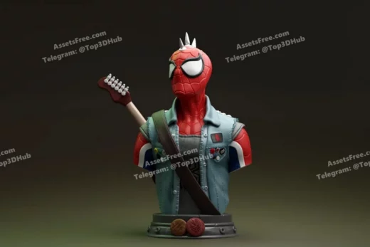 Wekster spiderpunk bust