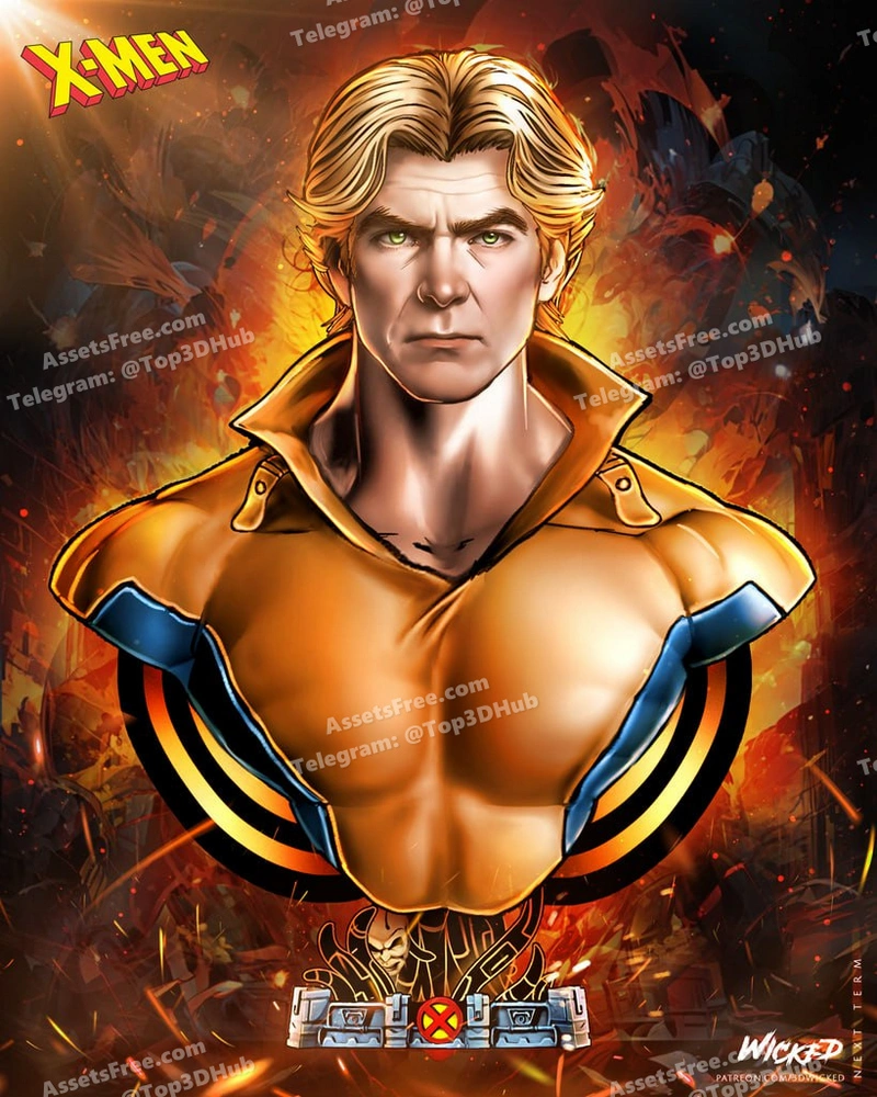 Wicked banshee portrait bust