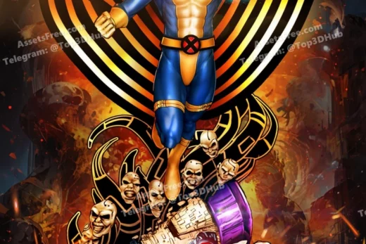 Wicked banshee sculpture