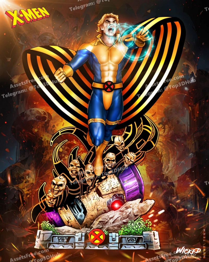 Wicked – Banshee Sculpture – STL 3D Print Model | AssetsFree.com Wicked banshee sculpture