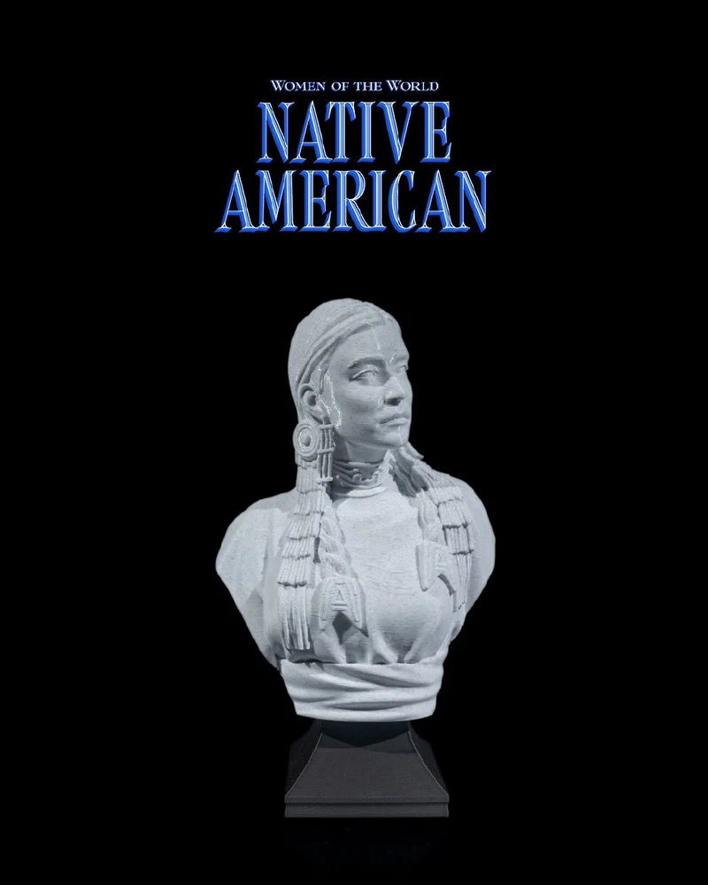 Women_of_the_World_Native_American_84c00efb53 – STL 3D Print Model | AssetsFree.com Women of the world native american 84c00efb53