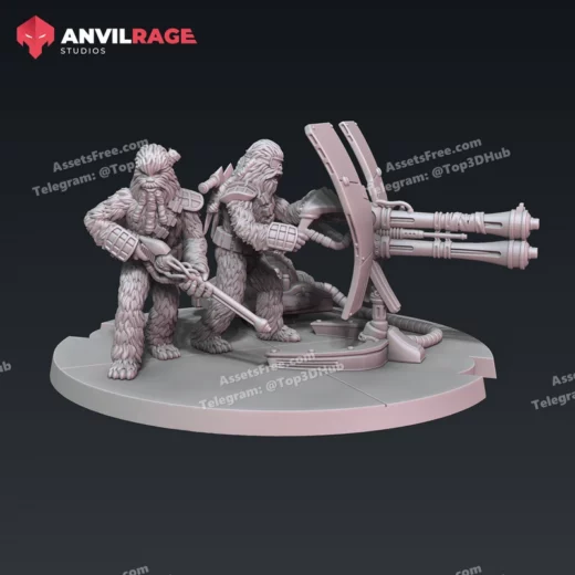 Wookiee heavy repeater ar222