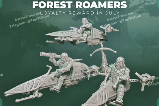 Wookiee speeder bike ar066