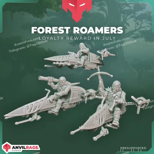 Wookiee speeder bike ar066