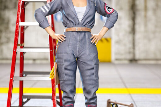 Z unisex standing pose mega set for genesis 9 and 8 male and female