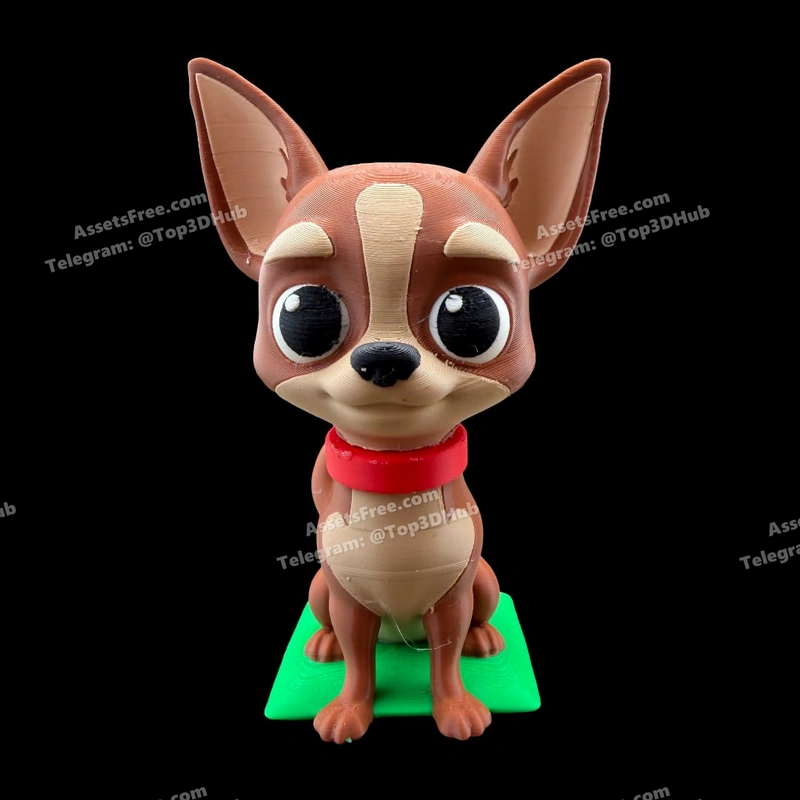 Chihuaha collar multi colour