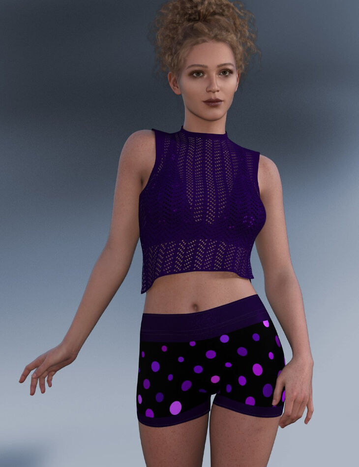 dForce Activewear for Genesis 9 – STL 3D Print Model | AssetsFree.com Dforce activewear for genesis 9