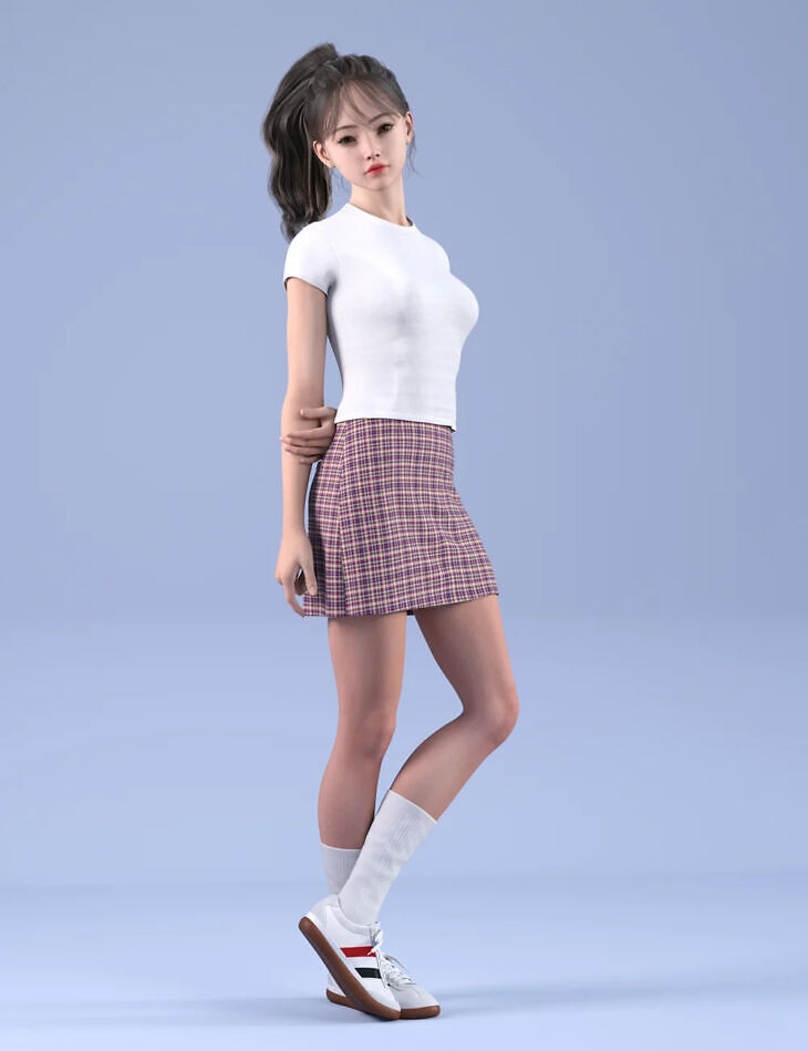 Dforce hnc24 miniskirt outfits for genesis 9