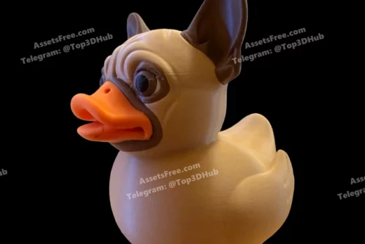Frenchie duck multi coloured