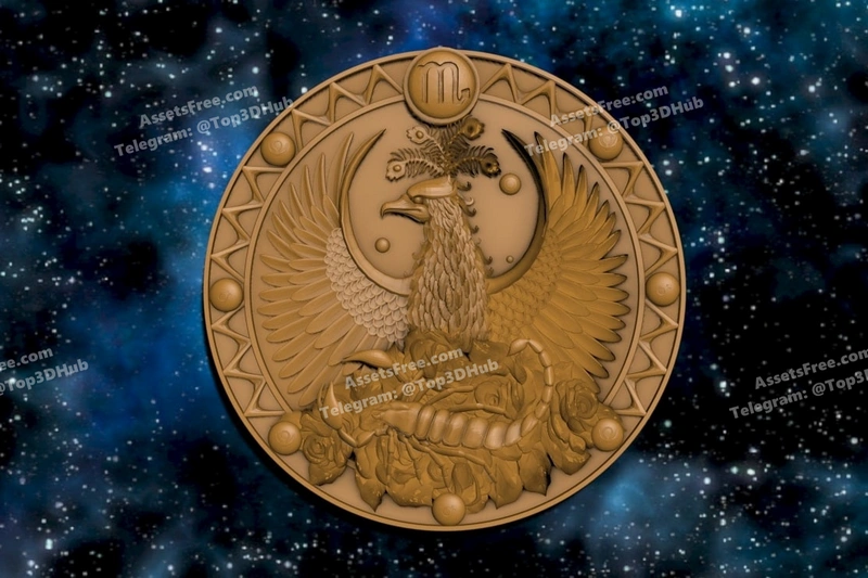 скорпион – STL 3D Print Model | AssetsFree.com скорпион