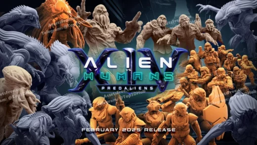 2025 02 Papsikels Scifi ALIENS VS HUMANS 14 PREDALIENS