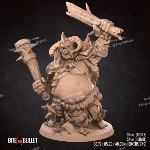 8 Guliak, the Halfling Smasher Ogre