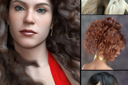 AB Natural Hair Shaders