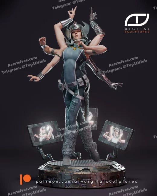 ATV Digital Sculptures Spiral