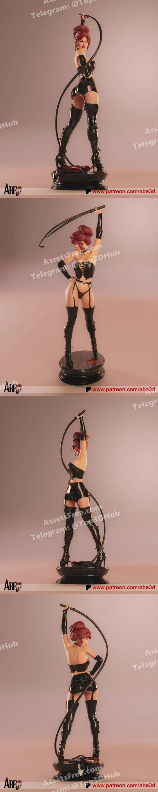 Abe3D 11 2025 Jean Grey Black Queen