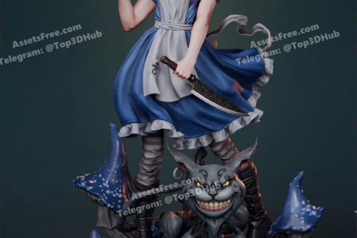 Abe3D Alice Liddell