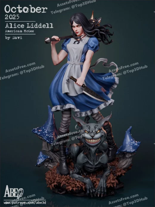 Abe3D Alice Liddell