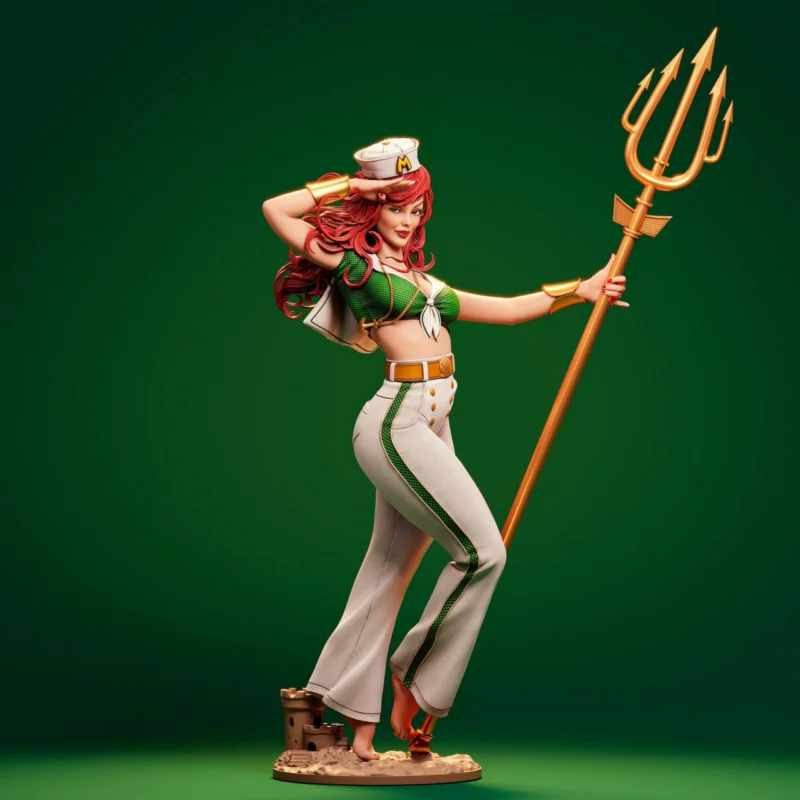 Abe3D – Mera Bombshell – STL 3D Print Model | AssetsFree.com Abe3D Mera Bombshell