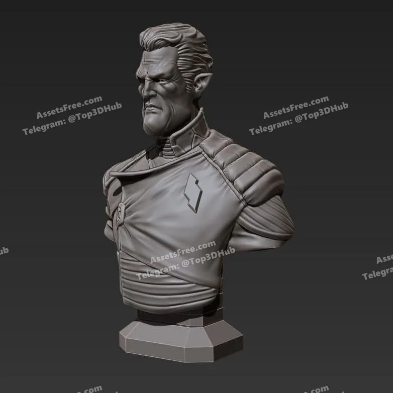 Admiral Gord bust