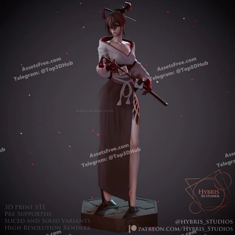Akeha_-_Nier_Reincarnation – STL 3D Print Model | AssetsFree.com Akeha Nier Reincarnation