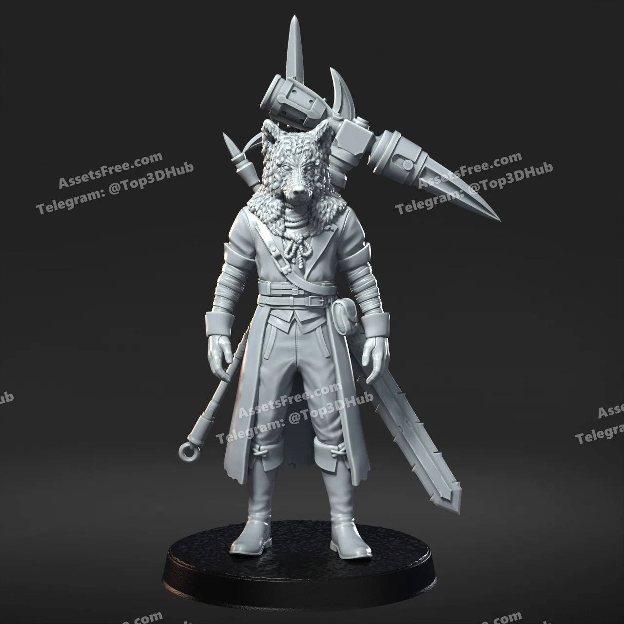 Alidoro – STL 3D Print Model | AssetsFree.com Alidoro