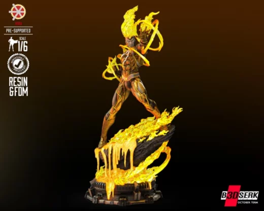 B3DSERK Firestorm Statue