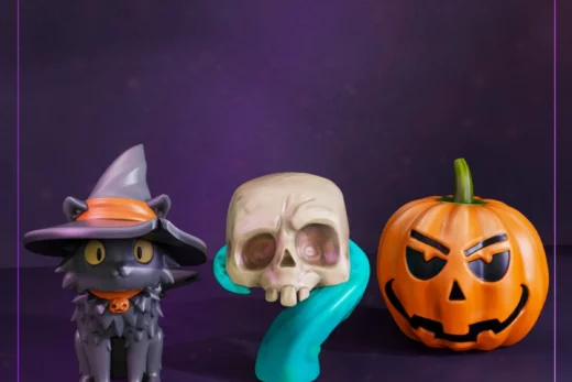 Bastet Figures Hallowen pack