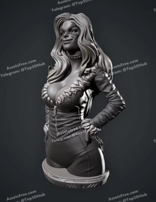 Black Cat bust