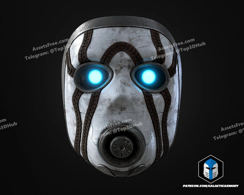 Borderlands 2 Psycho Mask – STL 3D Print Model | AssetsFree.com Borderlands 2 Psycho Mask