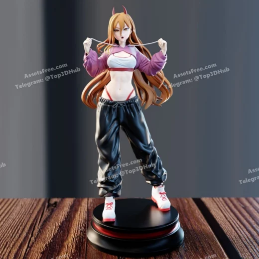 BrunoArt3DSTL Chainsaw Man Power