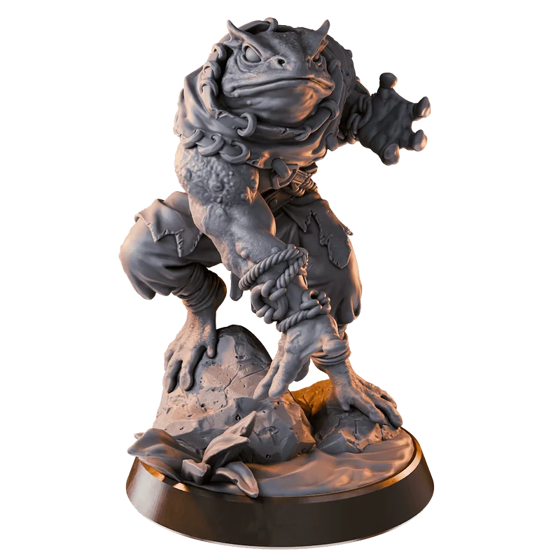 Bufo Kuru-ru – STL 3D Print Model | AssetsFree.com Bufo kuru ru