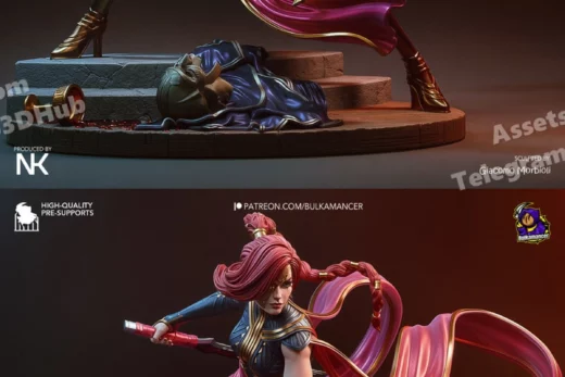 Bulkamancer Sculpts Katarina (League of Legends)