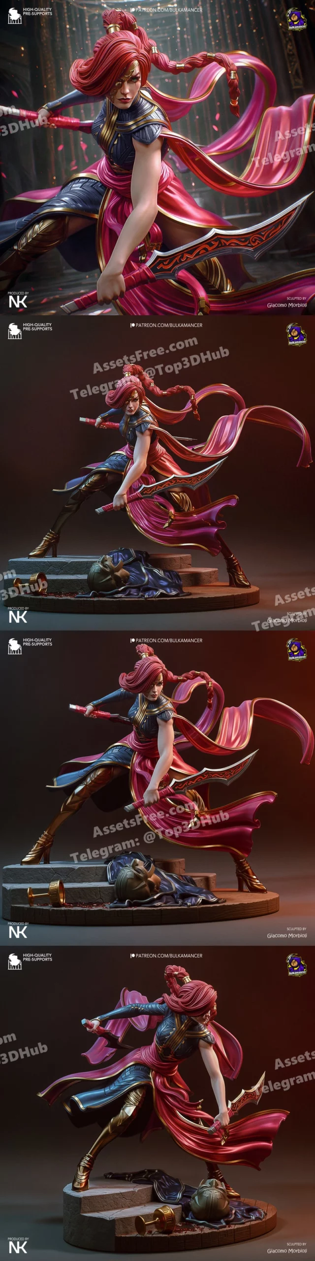 Bulkamancer Sculpts Katarina (League of Legends)