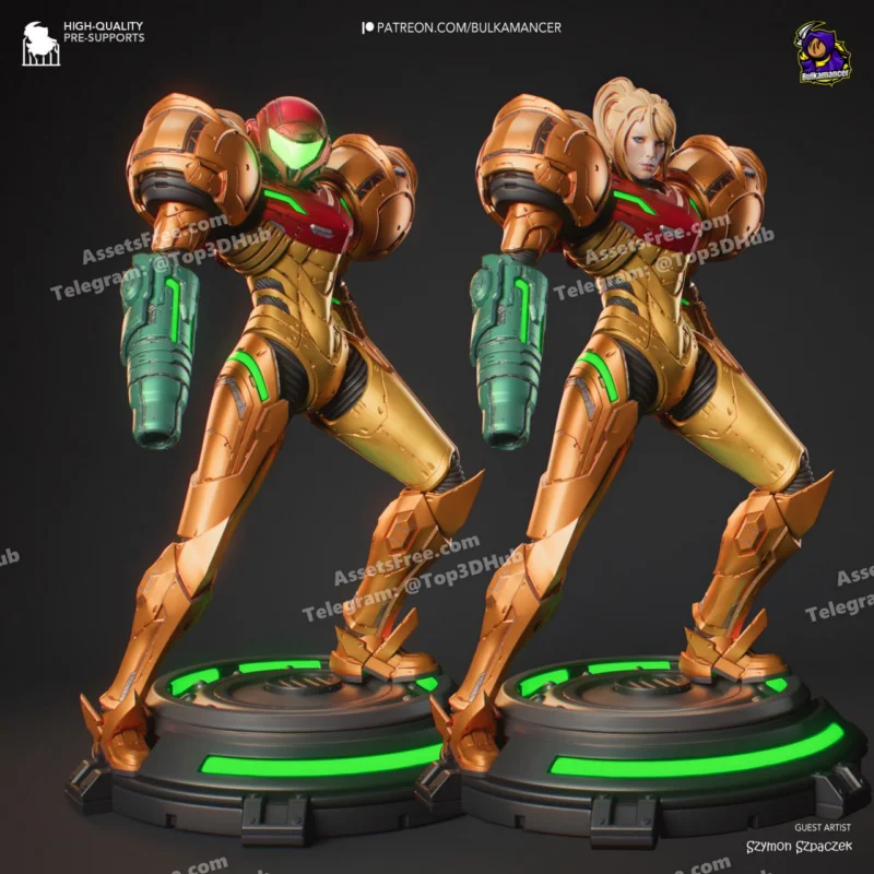 Bulkamancer Sculpts Samus Aran Metroid
