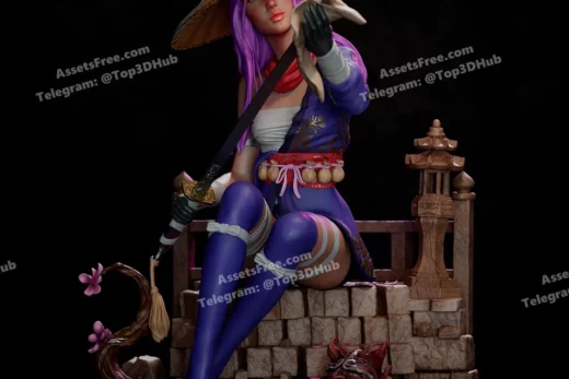 CA 3D Studios Psylocke
