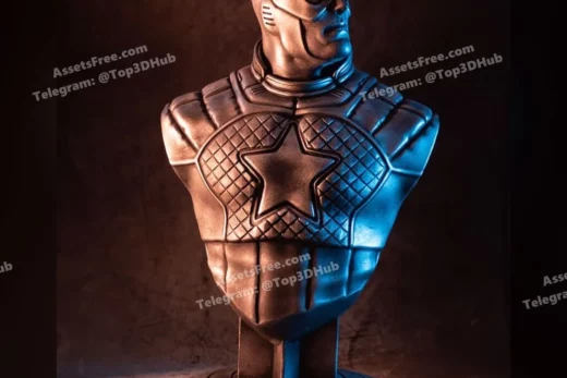 Captain America bust