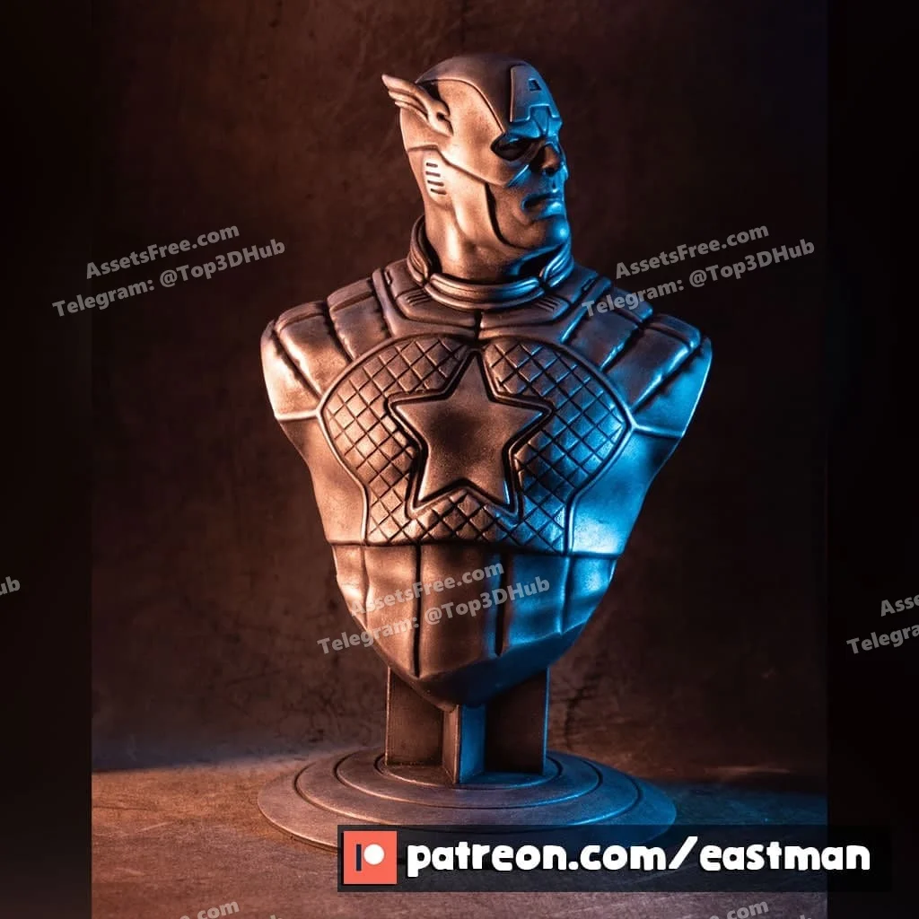Captain America bust