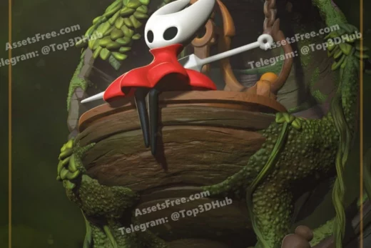 Chibi Hornet Hollow Knight